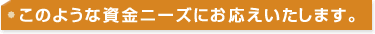 ���̂悤�Ȏ����j�[�Y�ɂ������������܂��B
