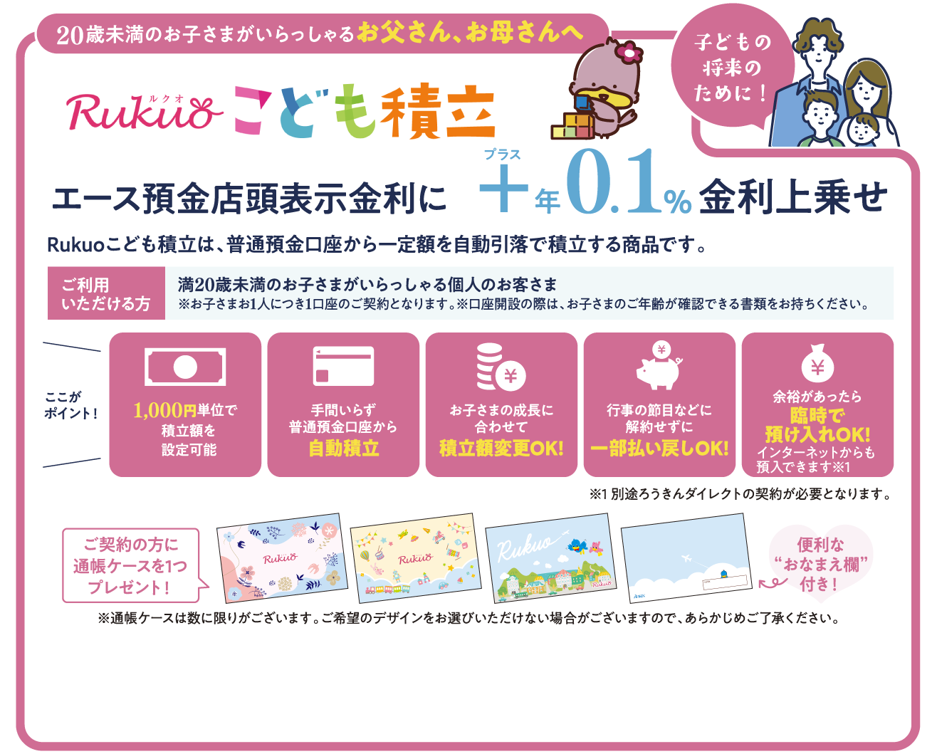 Rukuoこども積立